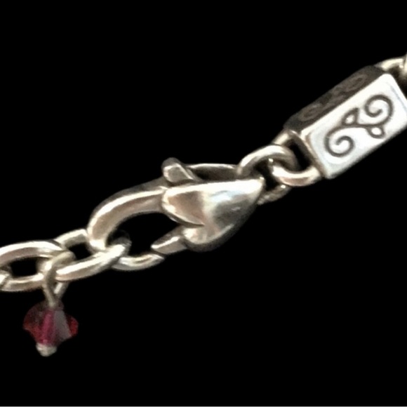 BRIGHTON Heart Song Red Hope Necklace with Sliding Cylinder - Picture 9 of 9